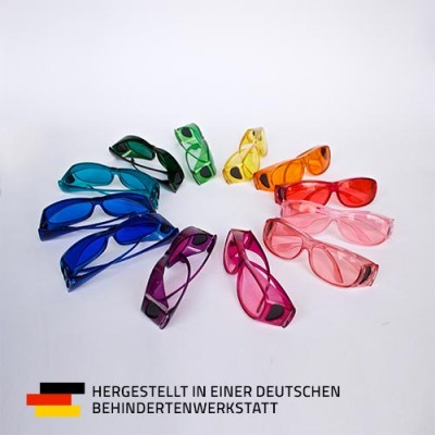HAPPY Überzieh-Farbtherapiebrille im Set HAPPY Überzieh-Farbtherapiebrille im Set