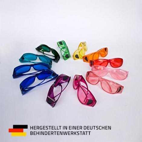 HAPPY Überzieh-Farbtherapiebrille im Set HAPPY Überzieh-Farbtherapiebrille im Set